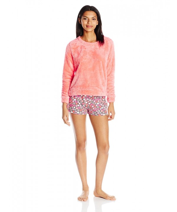 HUE Womens Fleece Pajama Maniac