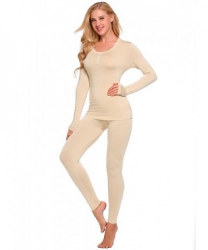 Ekouaer Womens Thermal Underwear Stretch