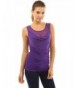 PattyBoutik Womens Scoop Blouse Purple