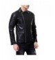 Discount Men's Faux Leather Coats Clearance Sale