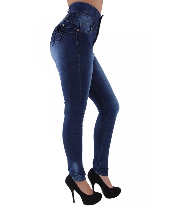 Colombian Design- Butt Lift- Levanta Cola- High Waist- Skinny Jeans ...