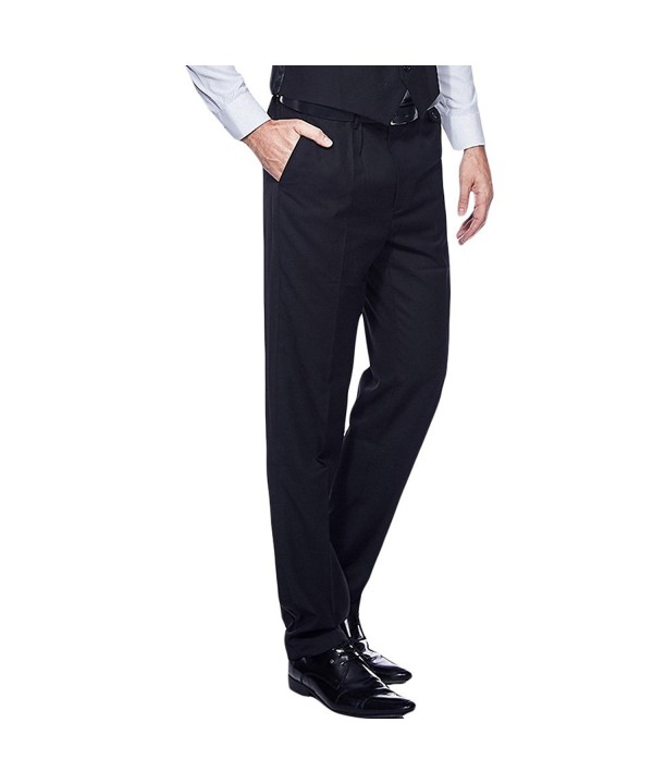 mens slim tapered dress pants