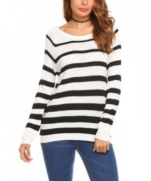 Billti Womens Sweater Striped Pullover