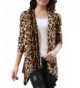 Allegra Leopard Sleeve Boyfriend Cardigan