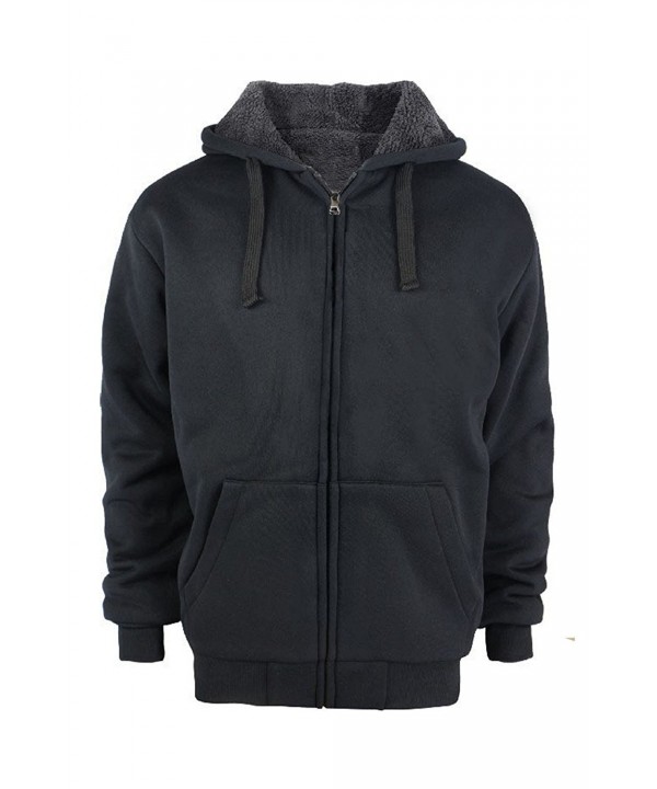 Heavyweight Sherpa Fleece Hoodie Padded