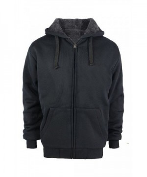 Heavyweight Sherpa Fleece Hoodie Padded