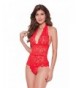 BomDeals Halter Lingerie Jumpsuit Babydoll