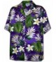 Tropical Monstera Hawaiian Shirt Purple