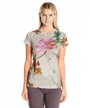 Realtree Womens Sleeve Performance T Shirt