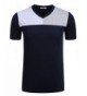HOTOUCH Contrast Patchwork Sleeve T Shirt