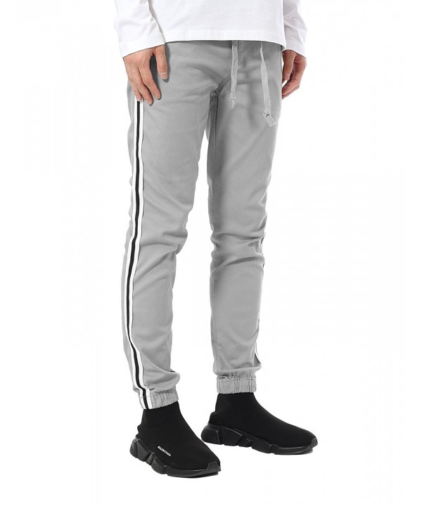 JD Apparel Skinny Joggers Stripes