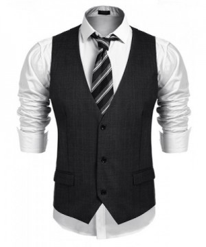 Coofandy Business Skinny Wedding Waistcoat