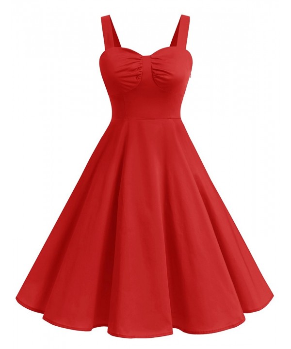 DRESSTELLS Audrey Rockabilly Pleated Vintage