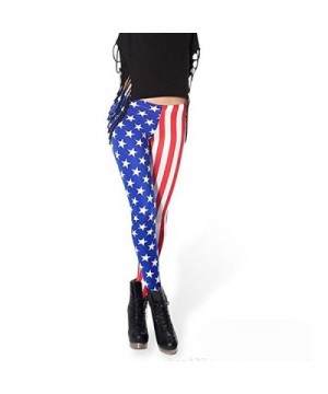 Ensasa Fashion American Strenchy Leggings