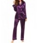 MAXMODA Womens Pajamas Button Down Design