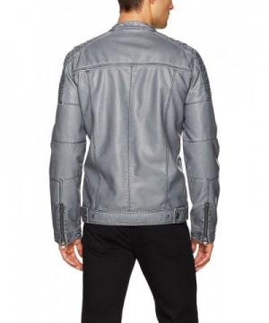 Discount Men's Faux Leather Jackets Online Sale