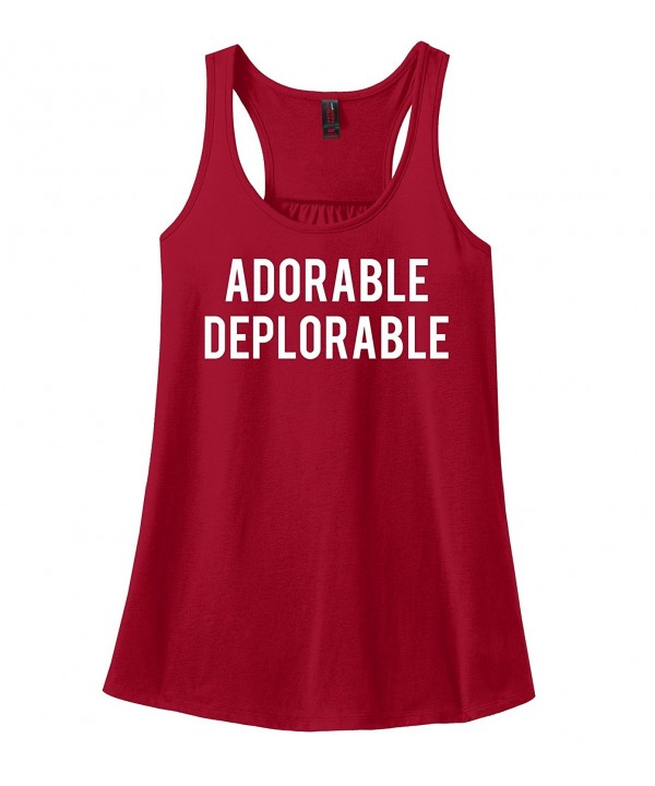 Comical Shirt Adorable Deplorable Hillary