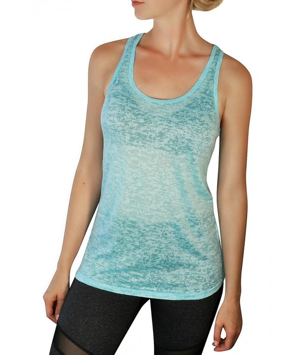 Comfy Yoga Top Burnout Racerback