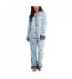 Munki Ladies Flannel Set Blue