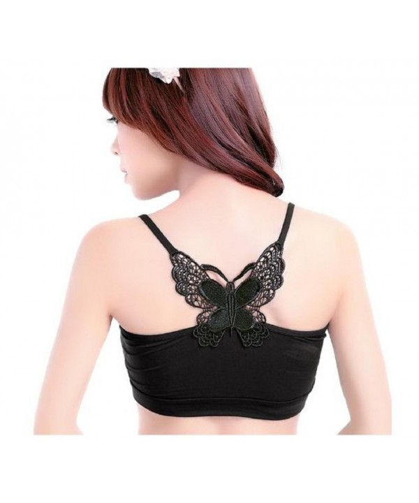 Modal Suspender Butterfly Embroidery Camisole