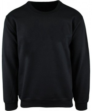 ShirtBANC Mens Crewneck Sweater Black