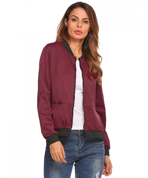 ACEVOG Womens Casual Sleeve Lightweight