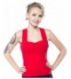 Sourpuss Veronica Top Red XXL