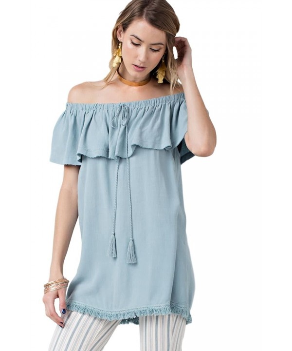 Easel Colored Bohemian Shoulder Fitting