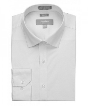 MARQUIS Spandex Dress Shirt White