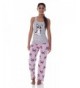 Sleep Co Womens Printed Pajama