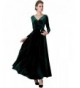 Medeshe Womens Emerald Christmas Velvet