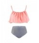 Lemef Falbala High Waisted Shoulder Swimsuit