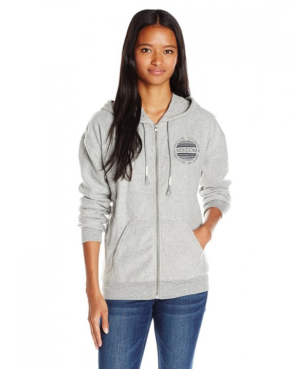 Volcom Juniors Fleece Hoodie Heather