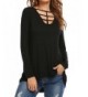 COSBEAUTY Womens Sleeve Criss Casual