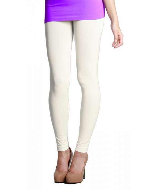 Nikibiki Long Smooth Leggings Ivory