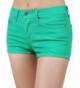 NE PEOPLE Womens Colored Pants KELLYGREEN M