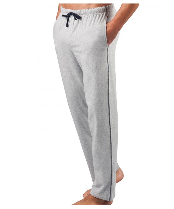 Mens Essential Cotton Stretch Lounge Pant Sweatpants - Peacoat / Metro ...