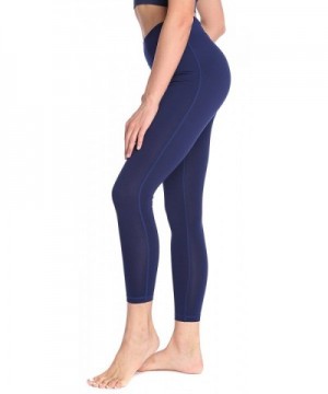 SILKWORLD Womens Pockets Workout Leggings