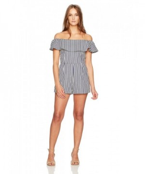 SUGARLIPS Womens Revoir Stripe Romper