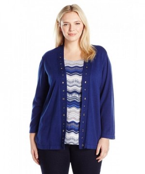 Alfred Dunner Sapphire Sweater SHAPPHIRE