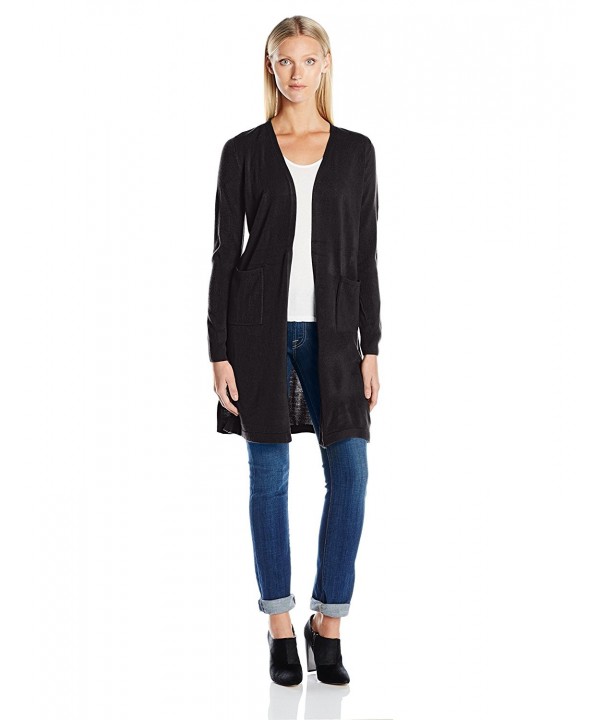 Sag Harbor Carcoat Cardigan Cashmerlon