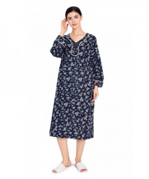 lantisan Cotton Floral Nightgown Caftan