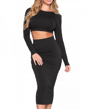 ESONLAR Bodycon Dress Cropped OutFit