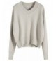 Youshunfushi Womens Sweater Pullover Leisure