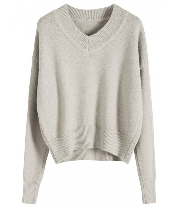 Youshunfushi Womens Sweater Pullover Leisure