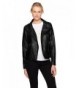 Sebby Collection Womens Asymmetrical Leather
