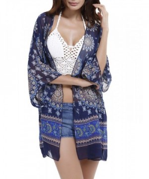 BomDeals Printed Bohemian Chiffon Swimsuits