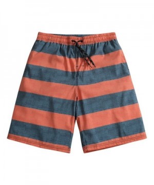 SULANG Lightweight Orange Stripes Shorts