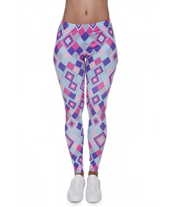 Pop Fashion Leggings colorful Geometric