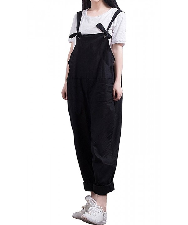 IDEALSANXUN Womens Overalls Jumpsuits Medium